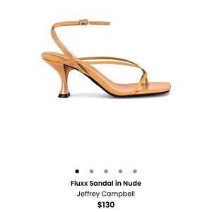 Jeffrey Campbell Fluxx Sandal in Nude
